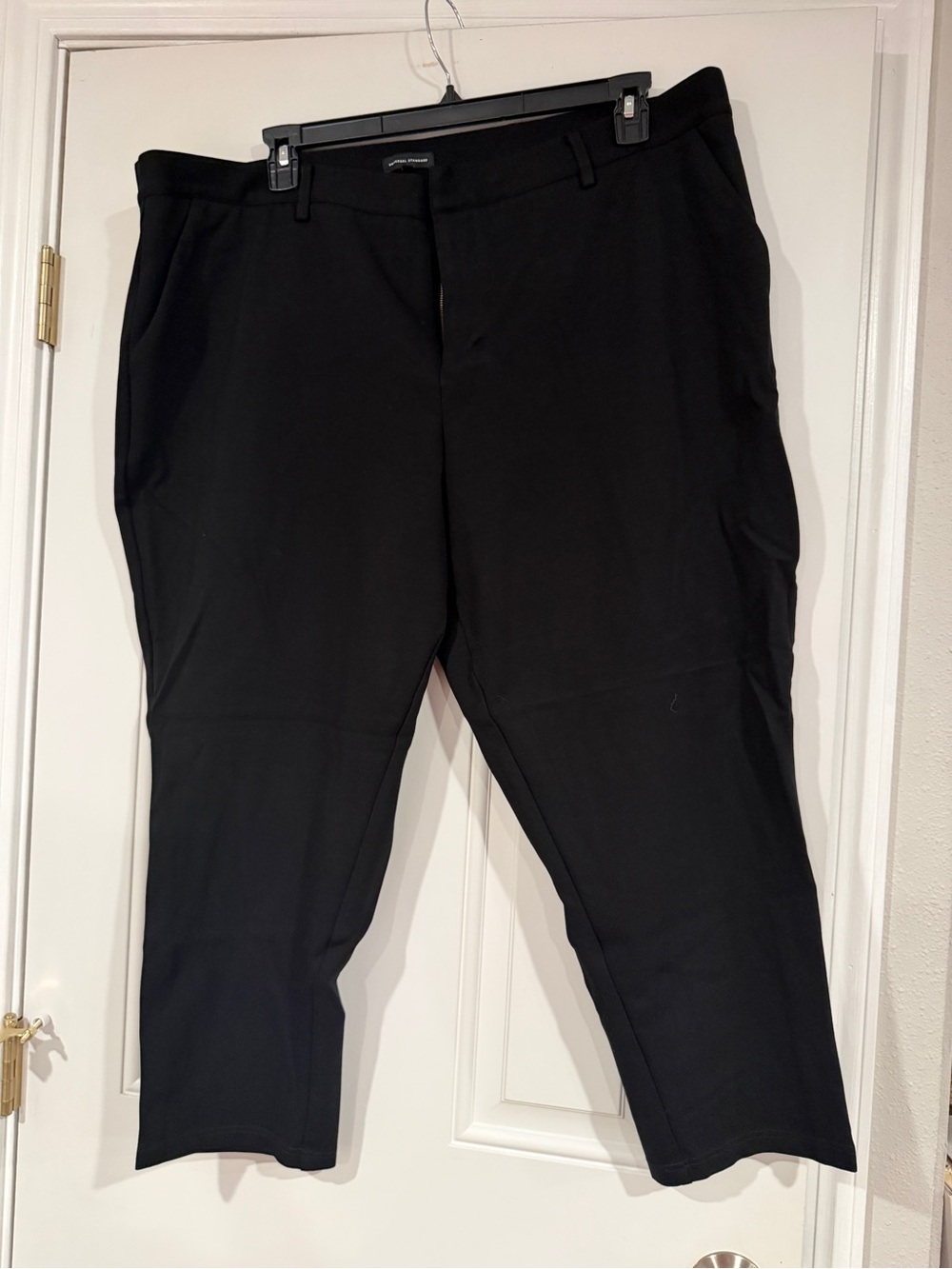 Universal Standard Black womens Dress Pants - Tailored Straight Leg
